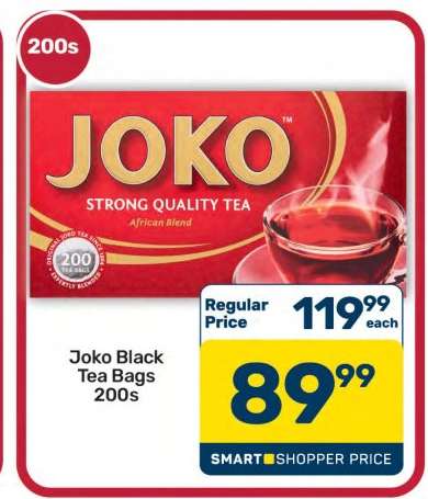 Joko Black Tea Bags 200s