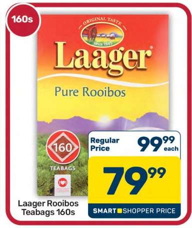 LAAGER Rooibos Teabags 160s