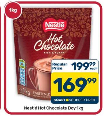 Nestlé Hot Chocolate Doy 1kg