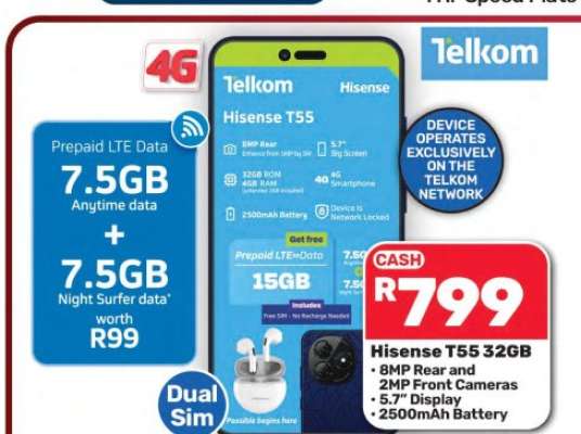 Hisense T55 32GB