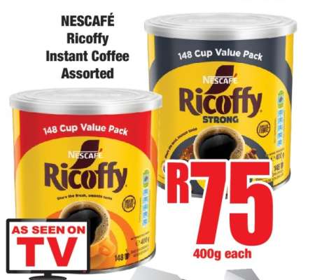 NESCAFÉ Ricoffy Instant Coffee Assorted