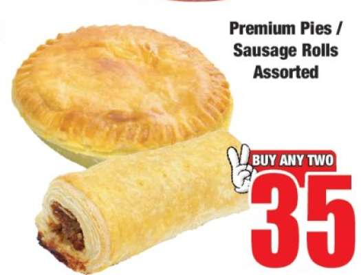 Premium Pies / Sausage Rolls Assorted