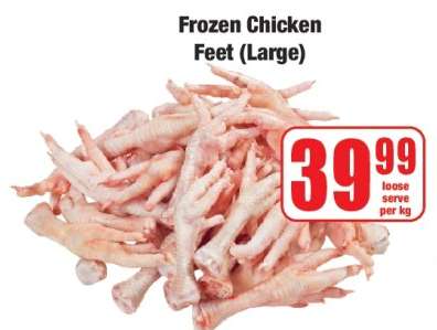 Frozen Chicken Feet (Large)
