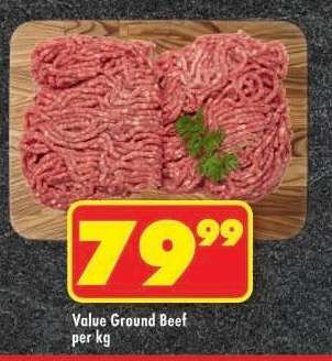Value Ground Beef