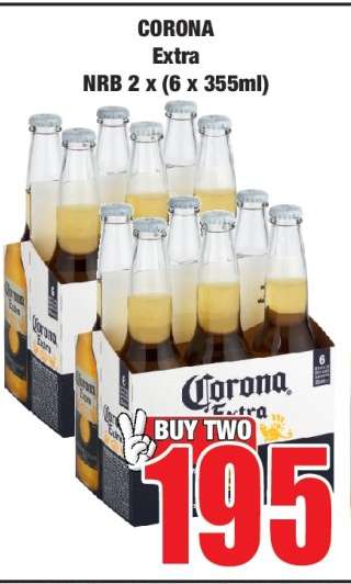 CORONA EXTRA NRB 2 X (6 X 355ML)