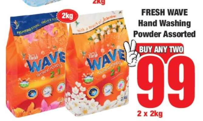 FRESH WAVE Hand Washing Powder Assorted