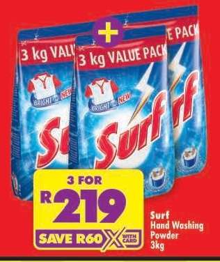 Surf Hand Washing Powder-3kg