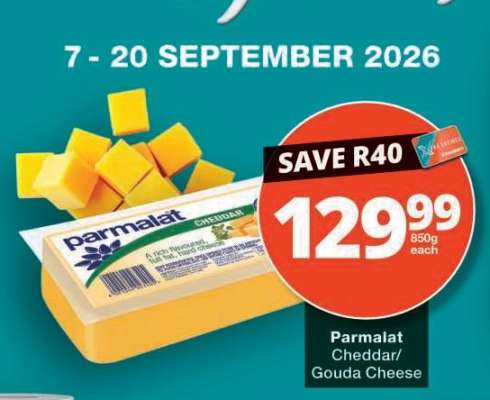 Parmalat Cheddar/Gouda Cheese