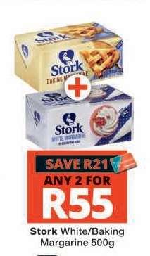 Stork White/Baking Margarine 500g