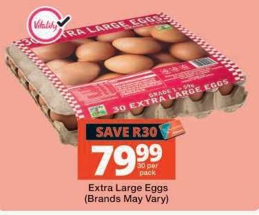 Extra Large Eggs