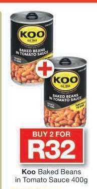 Koo Baked Beans in Tomato Sauce 400g
