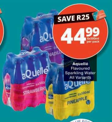 aQuellé Flavoured Sparkling Water