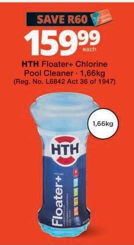 HTH Floater+ Chlorine Pool Cleaner