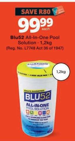 BLU52 All-in-One Pool Solution