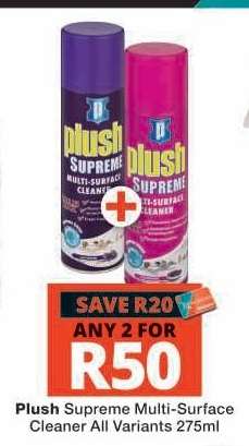 PLUSH SUPREME MULTI-SURFACE CLEANER