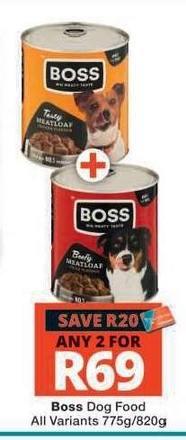 BOSS DOG FOOD