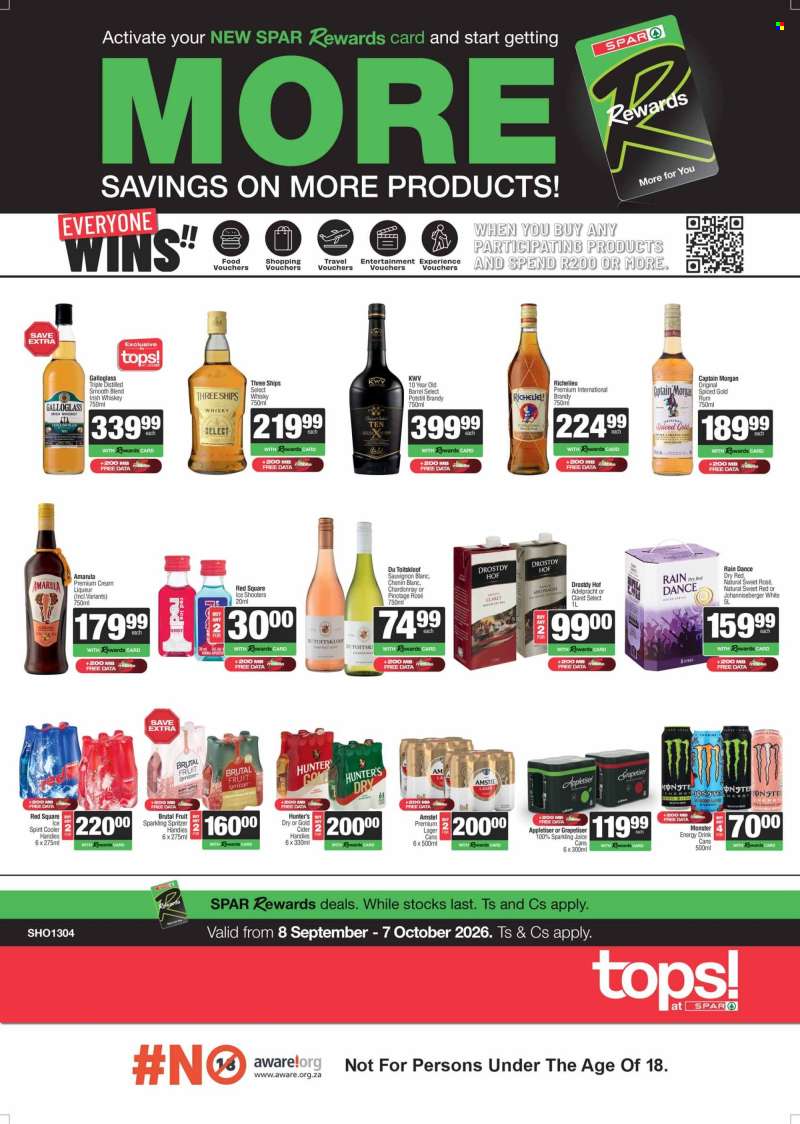 TOPS at SPAR catalogue  - 08/09/2026 - 07/10/2026.