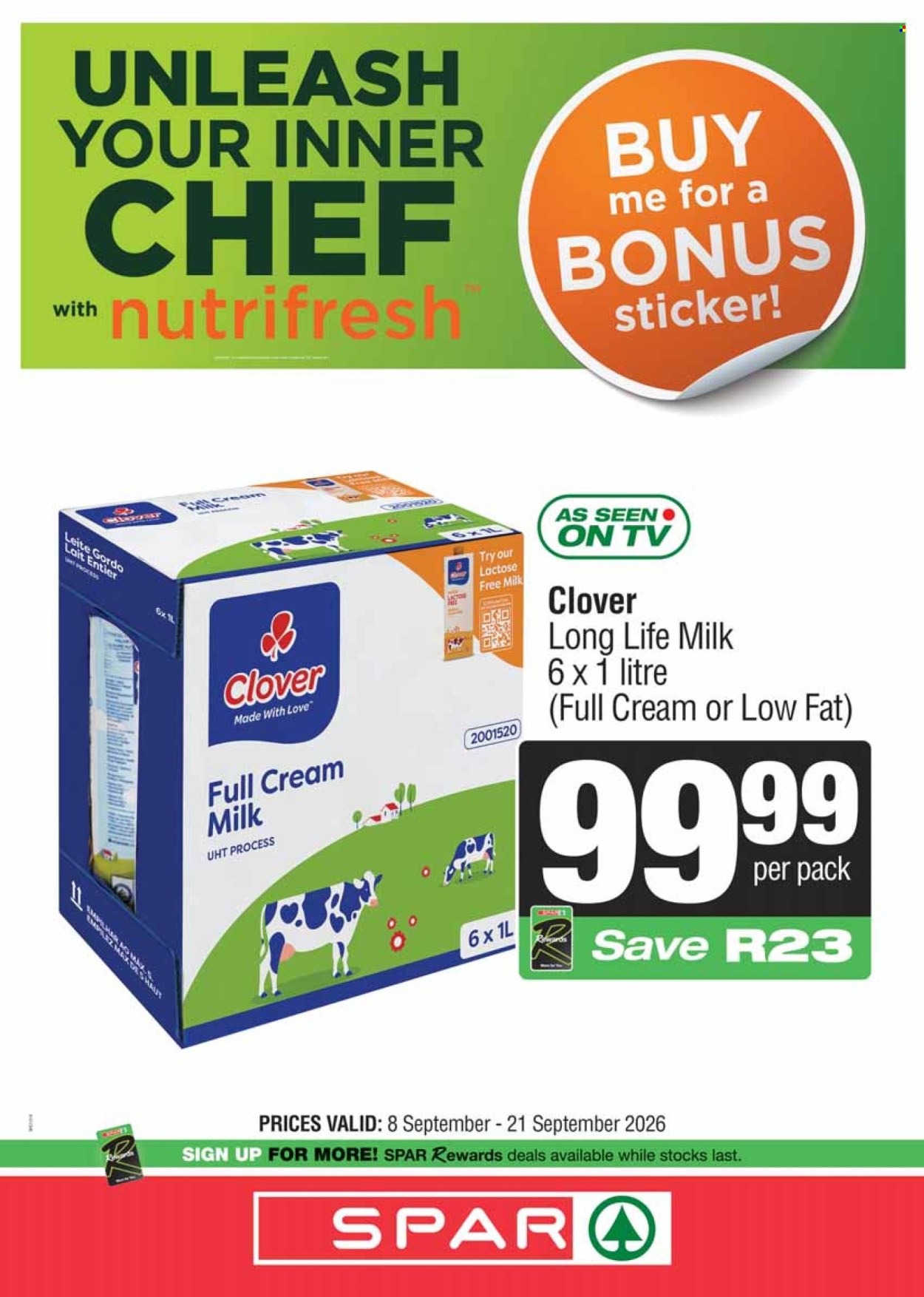 SPAR specials - 08/09/2026 - 21/09/2026. Page 1