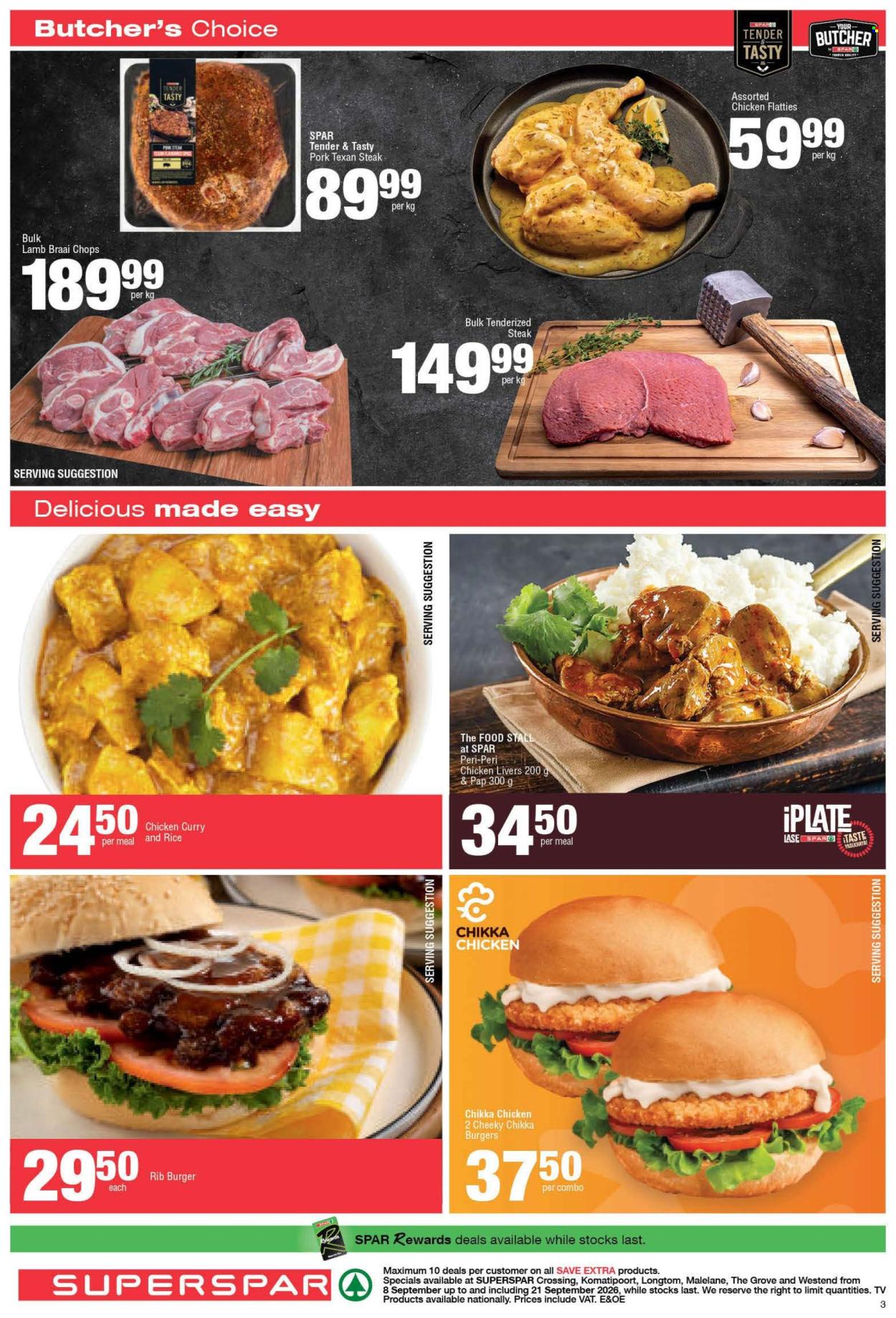 SPAR specials - 08/09/2026 - 21/09/2026. Page 3