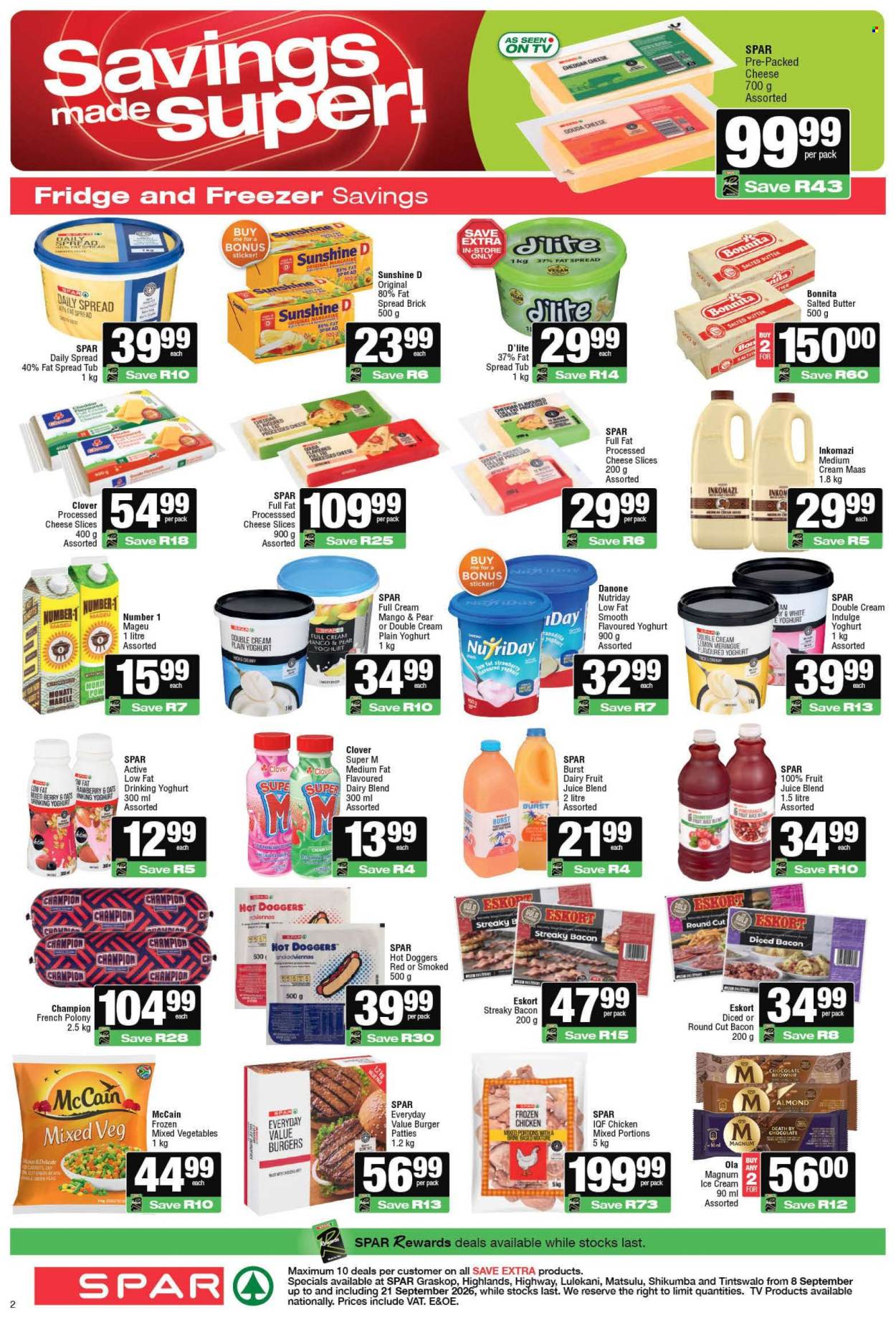 SPAR specials - 08/09/2026 - 21/09/2026. Page 2
