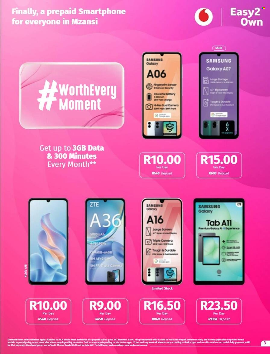 Vodacom specials - 08/09/2026 - 06/10/2026. Page 3