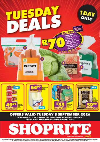 Shoprite catalogue  - 08/09/2026 - 08/09/2026.