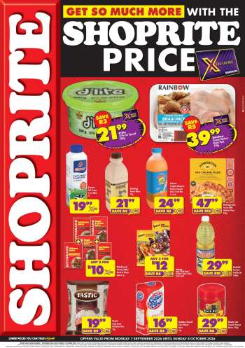 Shoprite catalogue  - 07/09/2026 - 04/10/2026.