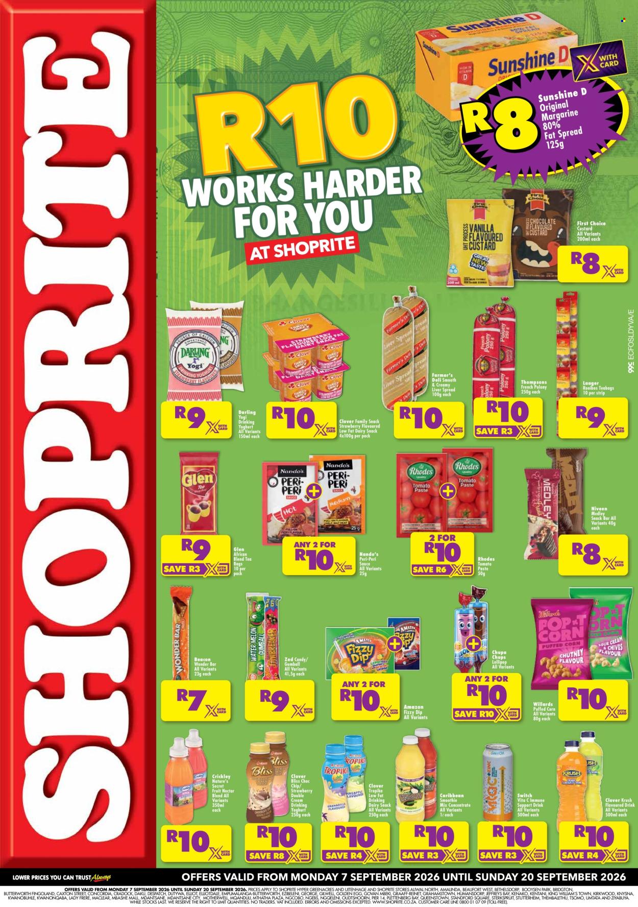 Shoprite specials - 07/09/2026 - 20/09/2026. Page 1