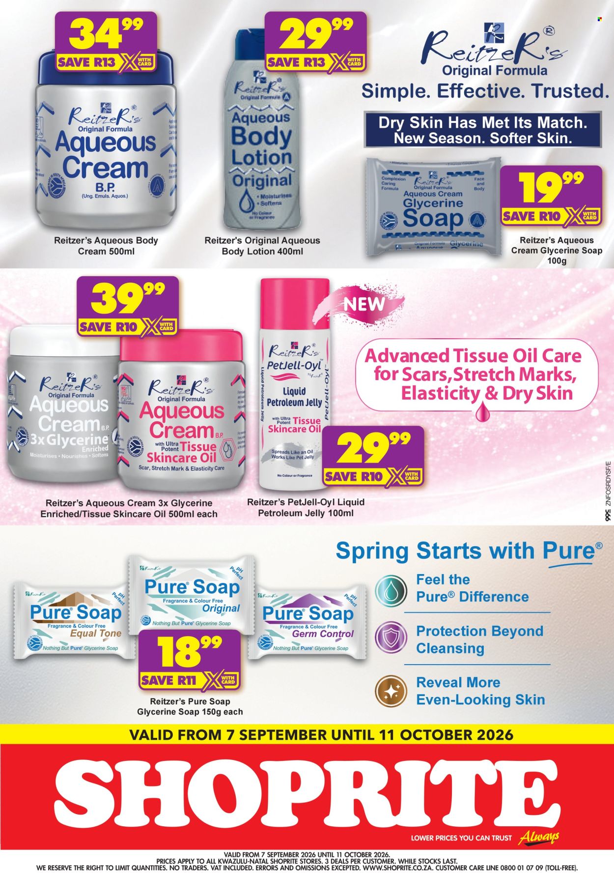 Shoprite specials - 07/09/2026 - 11/10/2026. Page 1