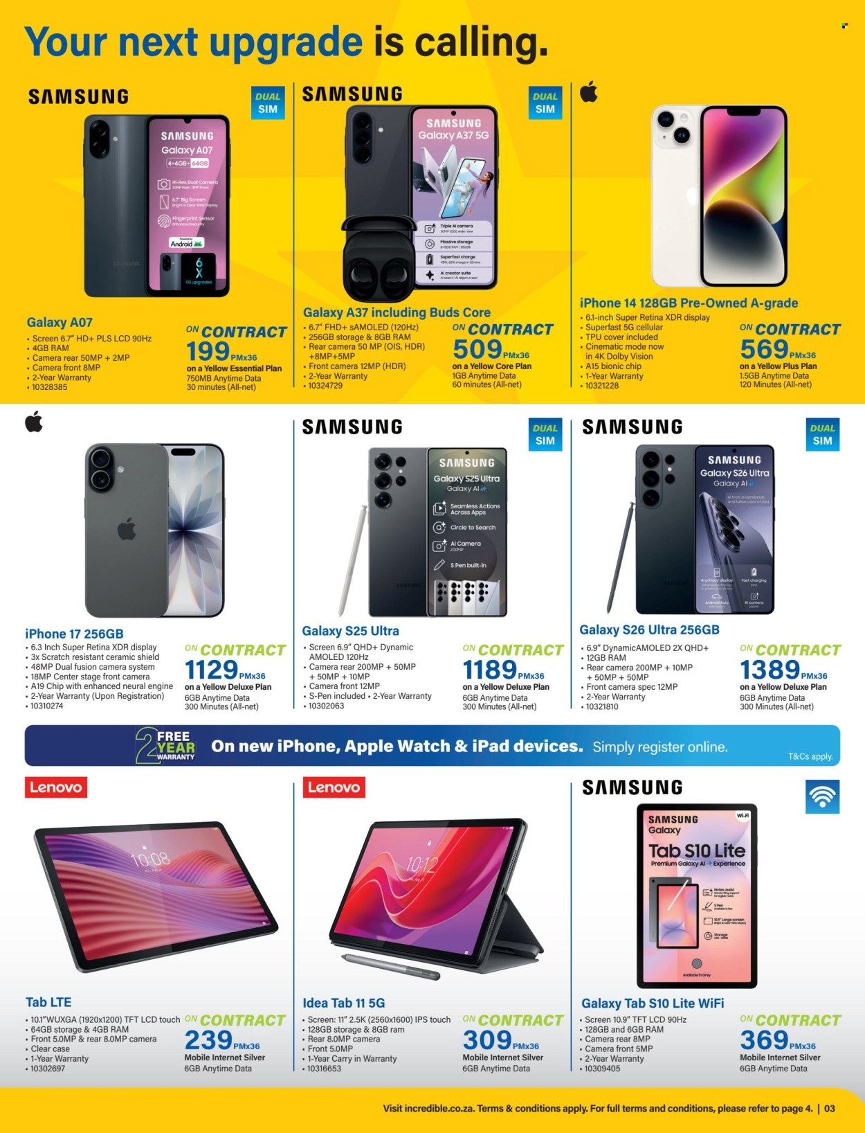 Incredible Connection specials - 07/09/2026 - 06/10/2026. Page 3