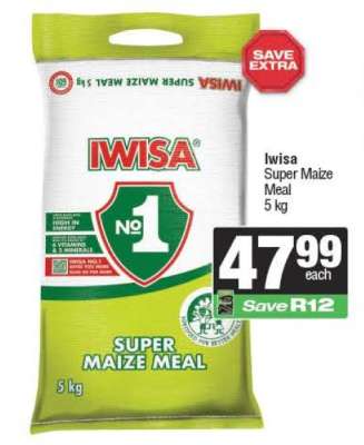 Iwisa Super Maize Meal 5 kg