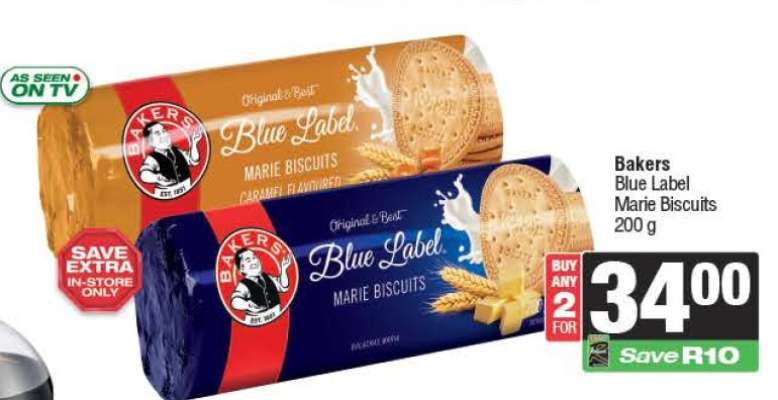 Bakers Blue Label Marie Biscuits