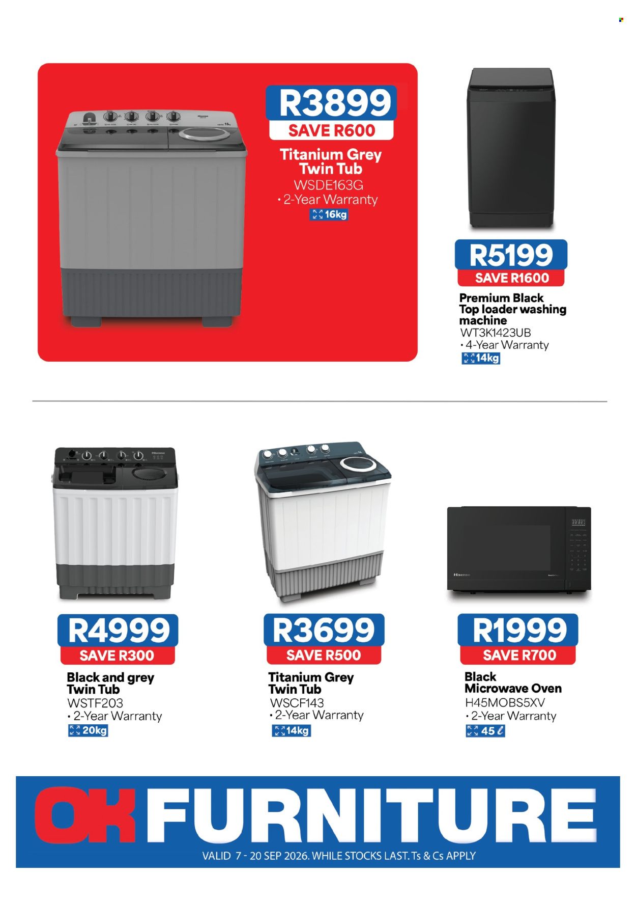 OK Furniture specials - 07/09/2026 - 20/09/2026. Page 2