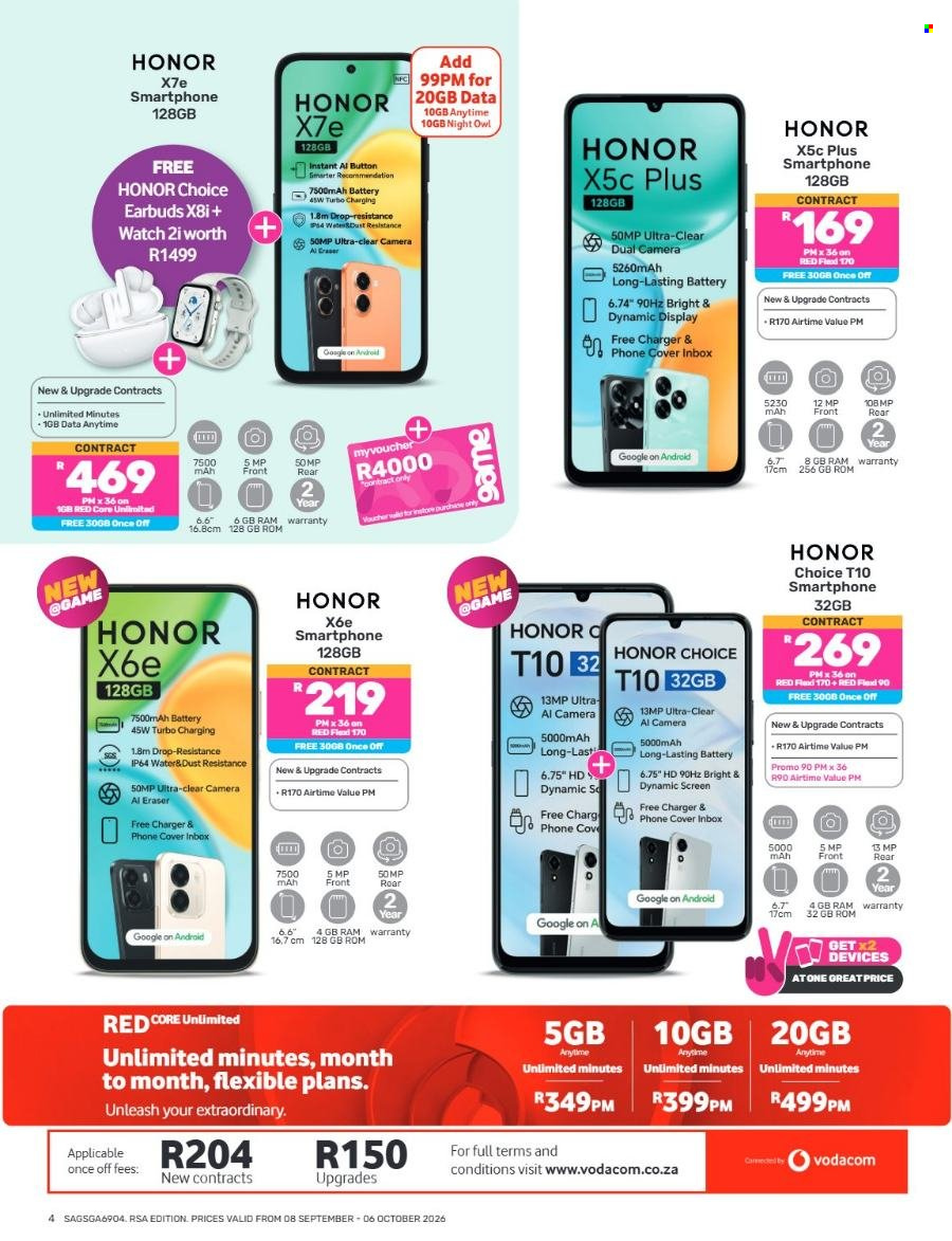 Game specials - 08/09/2026 - 06/10/2026. Page 4