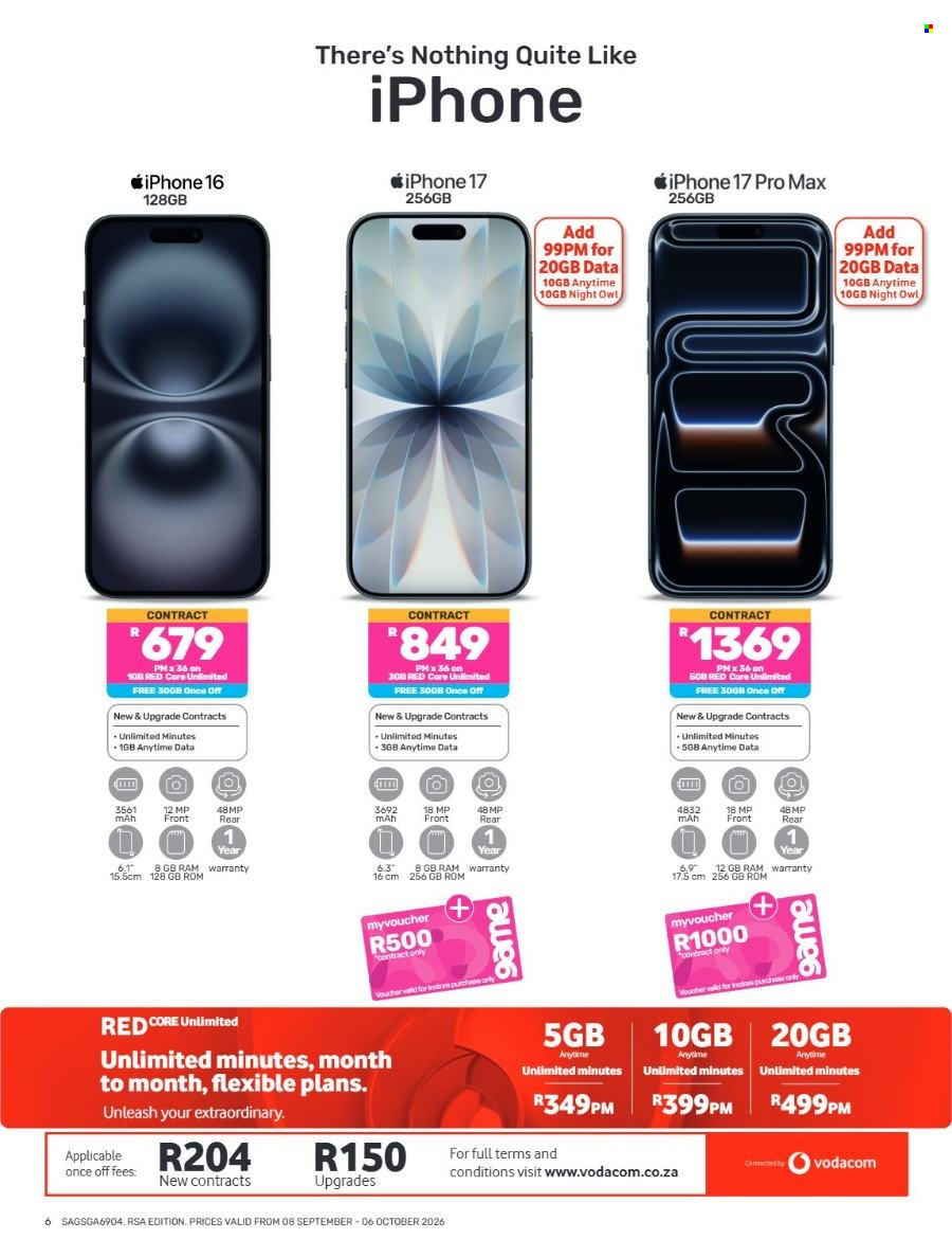 Game specials - 08/09/2026 - 06/10/2026. Page 6