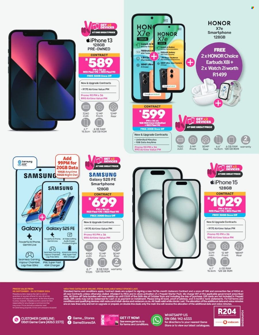 Game specials - 08/09/2026 - 06/10/2026. Page 12