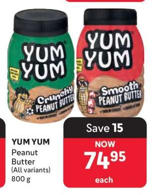 Yum Yum Peanut Butter