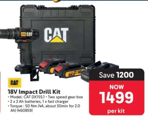 18V Impact Drill Kit