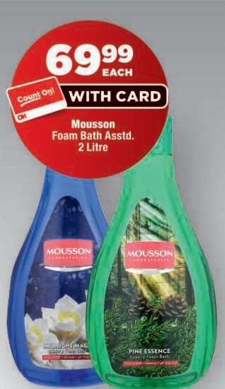 Mousson Foam Bath Asstd.