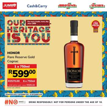 Jumbo Cash & Carry catalogue  - 03/09/2026 - 20/09/2026.