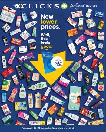 Clicks catalogue  - 09/09/2026 - 22/09/2026.