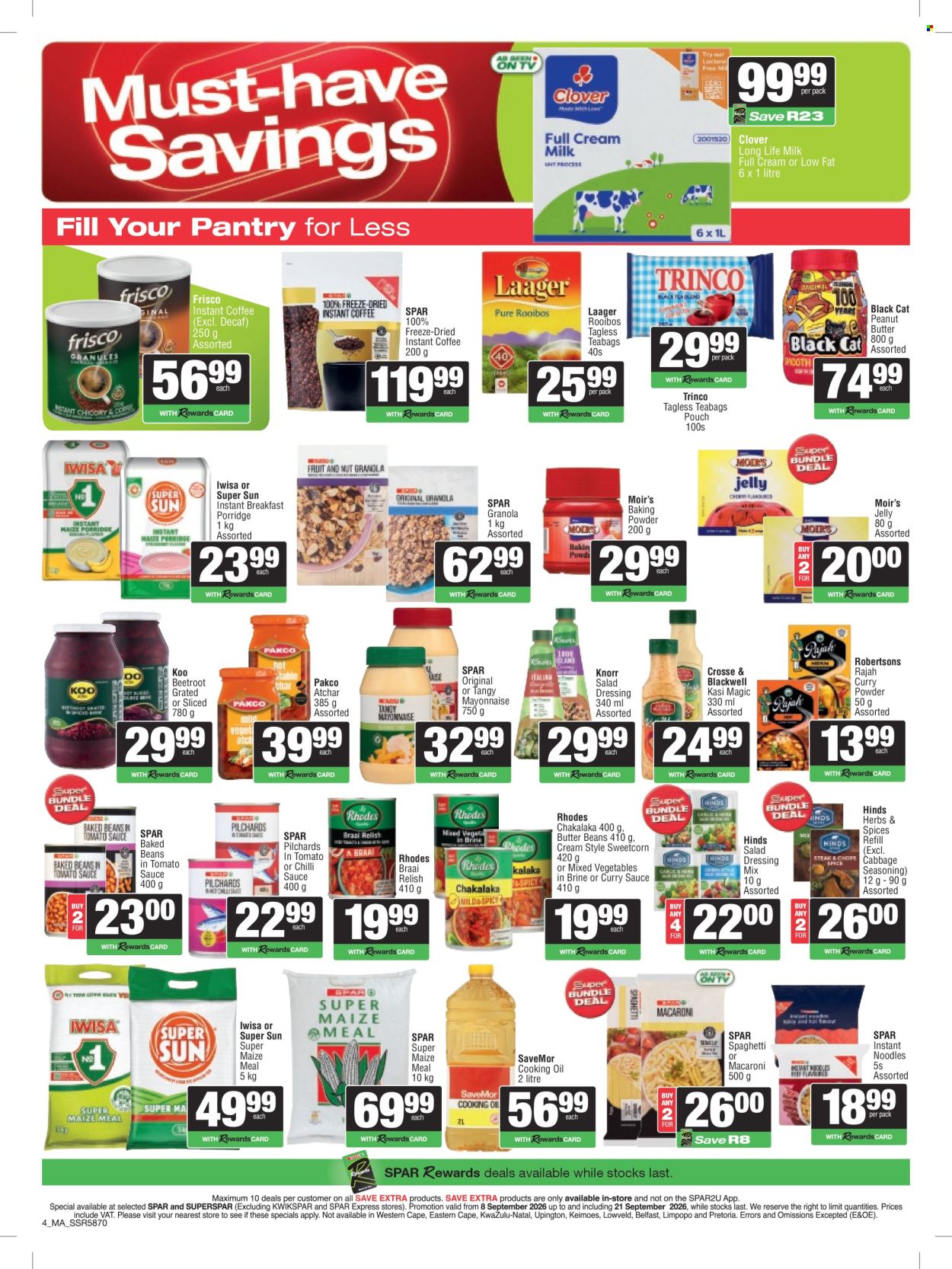 SPAR specials - 08/09/2026 - 21/09/2026. Page 4