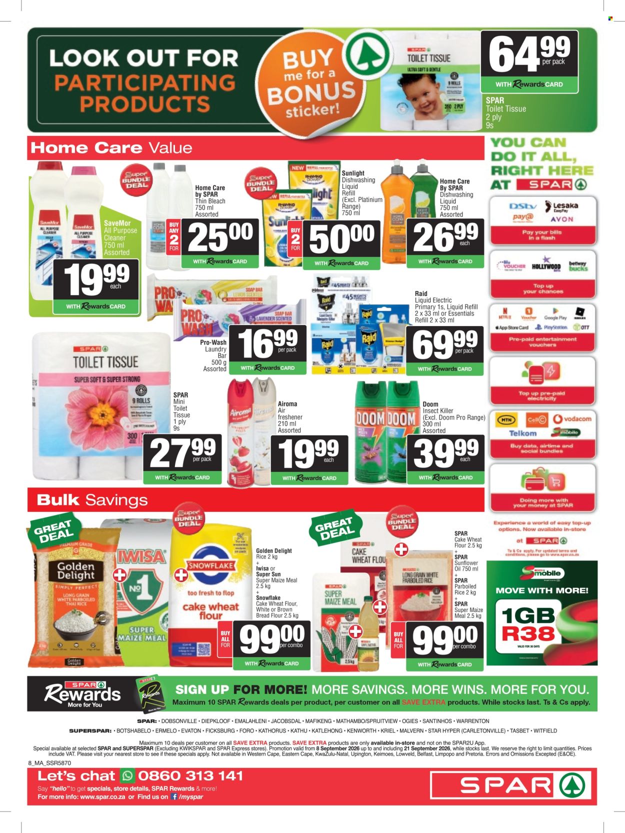 SPAR specials - 08/09/2026 - 21/09/2026. Page 8