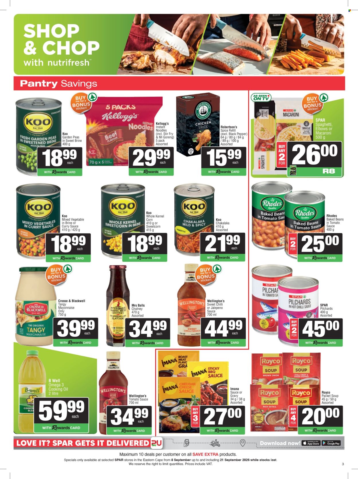 SPAR specials - 08/09/2026 - 21/09/2026. Page 3