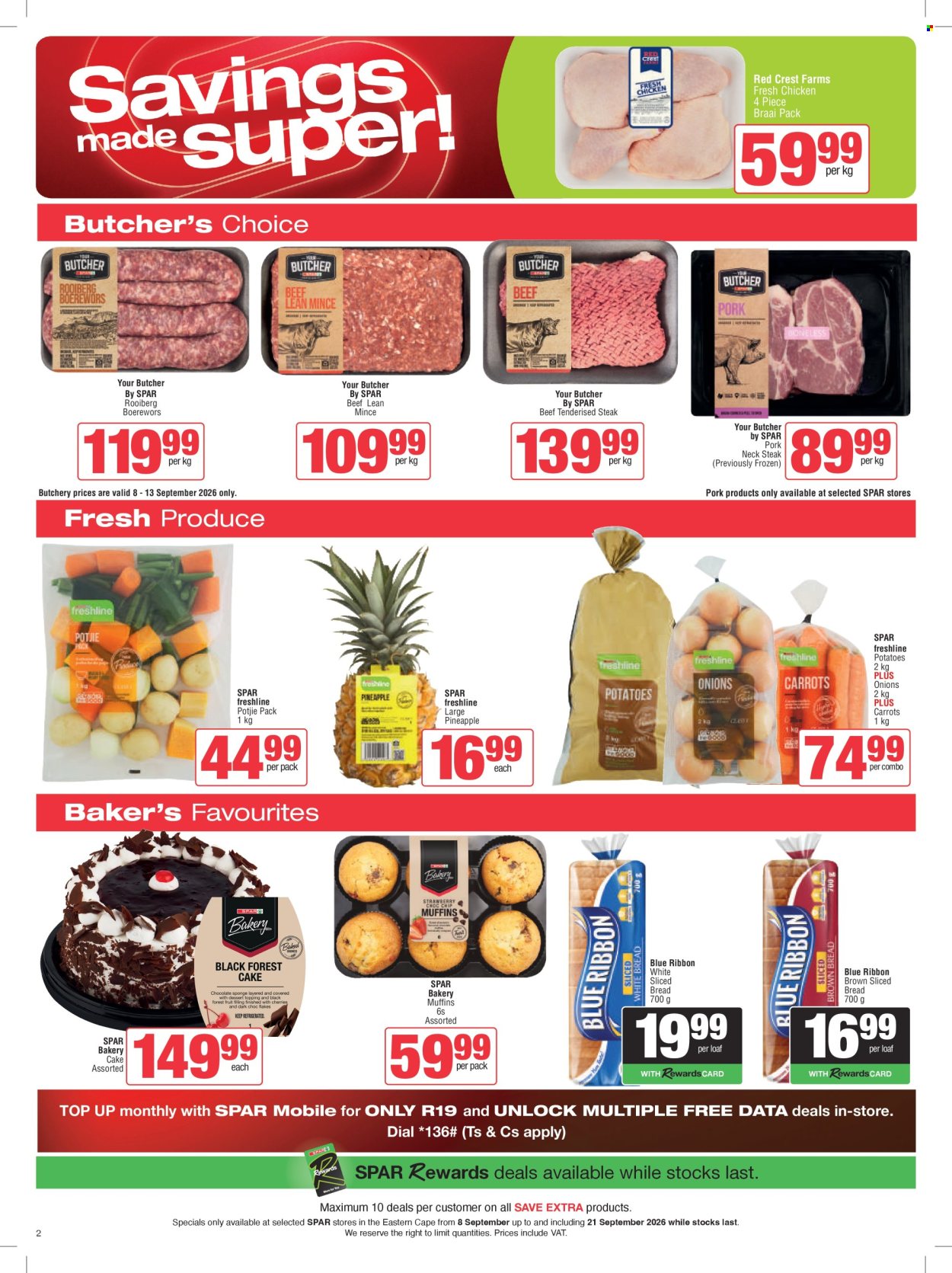 SPAR specials - 08/09/2026 - 21/09/2026. Page 2