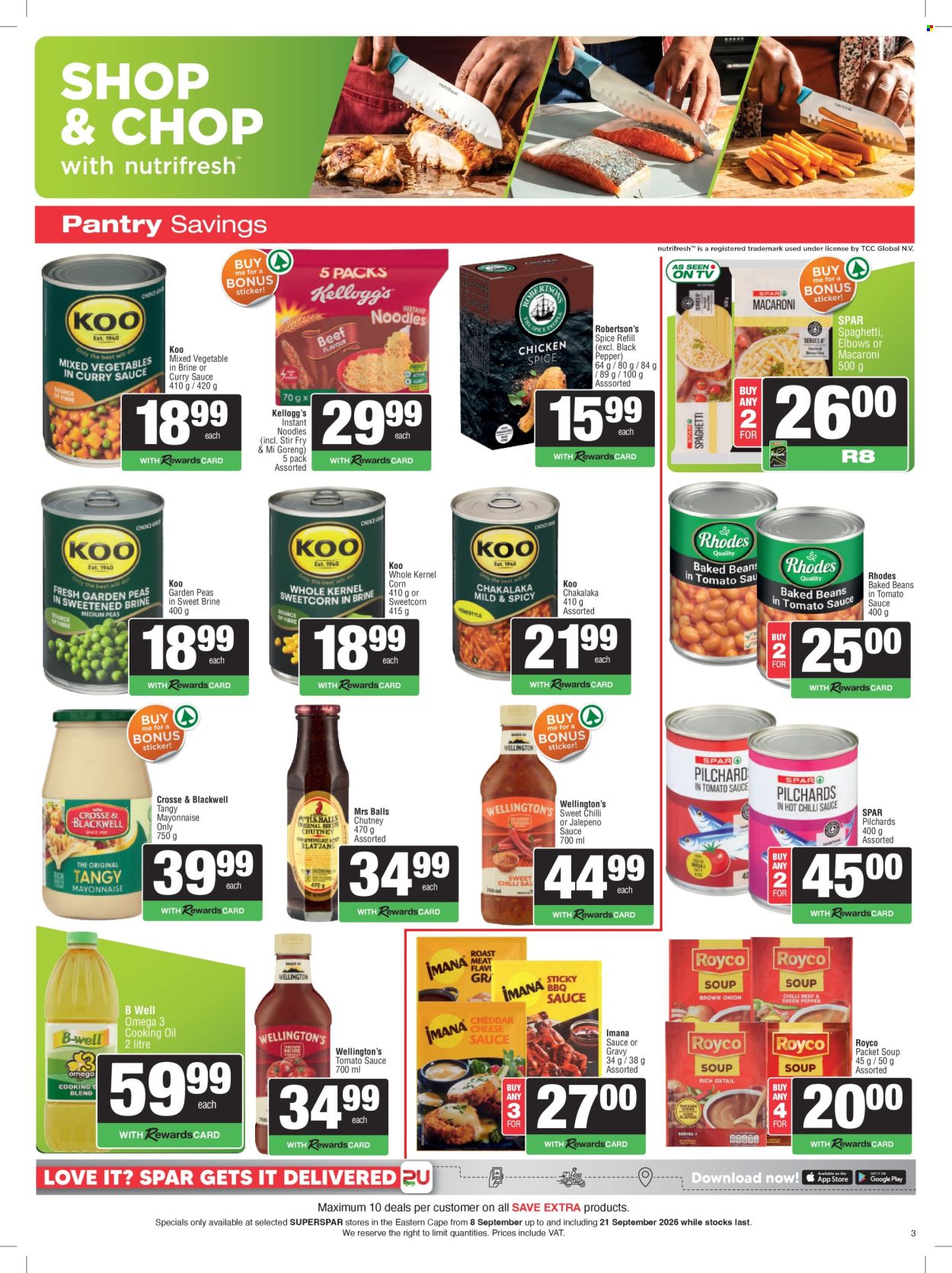 SPAR specials - 08/09/2026 - 21/09/2026. Page 3