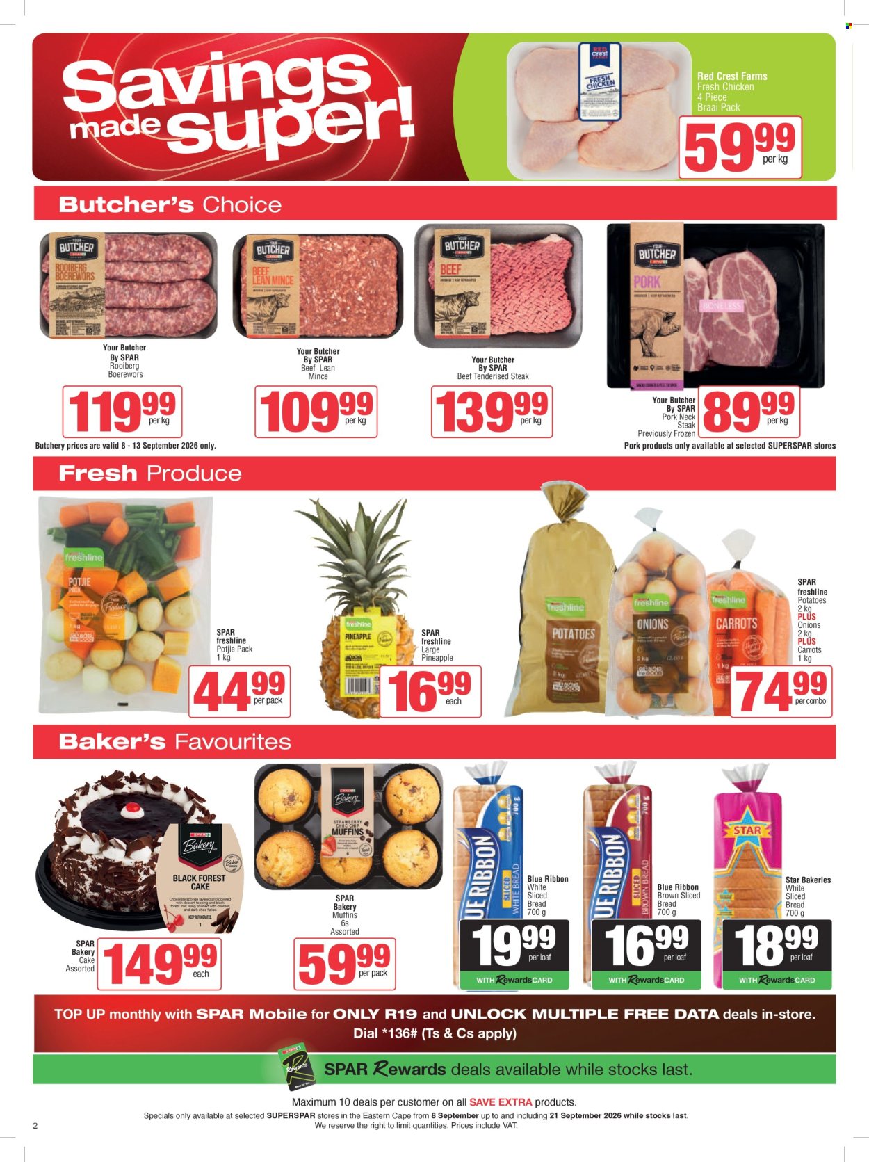 SPAR specials - 08/09/2026 - 21/09/2026. Page 2