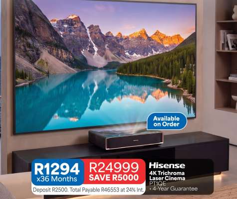 Hisense 4K Trichroma Laser Cinema