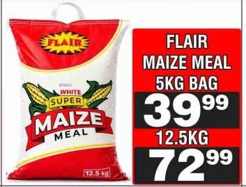 FLAIR MAIZE MEAL 12.5KG BAG