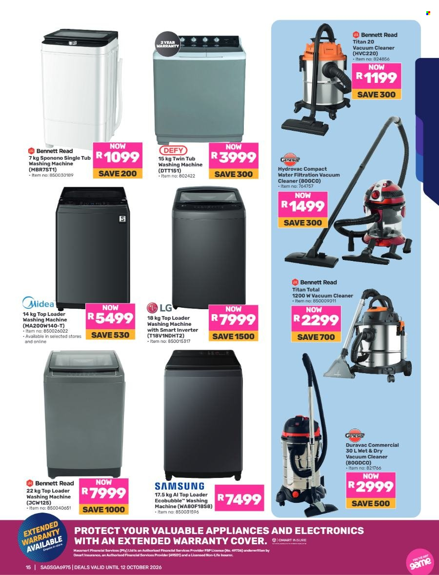 Game specials - 08/09/2026 - 12/10/2026. Page 15